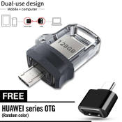 Original Brand 128GB Dual Drive USB Flash Drive with Adapter