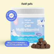 Floof Cat Multivitamin Treat 90 Chew Jar