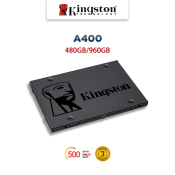 Kingston A400 SSD 480GB/960GB 2.5" SATA 3 Internal