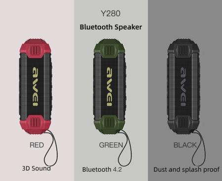 Awei Y280 Waterproof Bluetooth Speaker