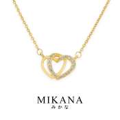 Mikana 18k Gold Plated Toshiko Pendant Necklace - Free Shipping