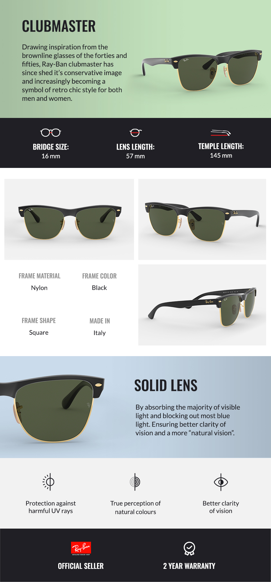 oversized clubmaster style sunglasses