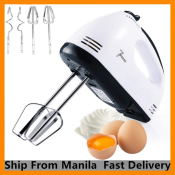 7-Speed Electric Hand Mixer for Baking and Whipping Cream