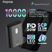 Rapow RM11 PRO 10000mAh Power Bank with Type-C Input/Output
