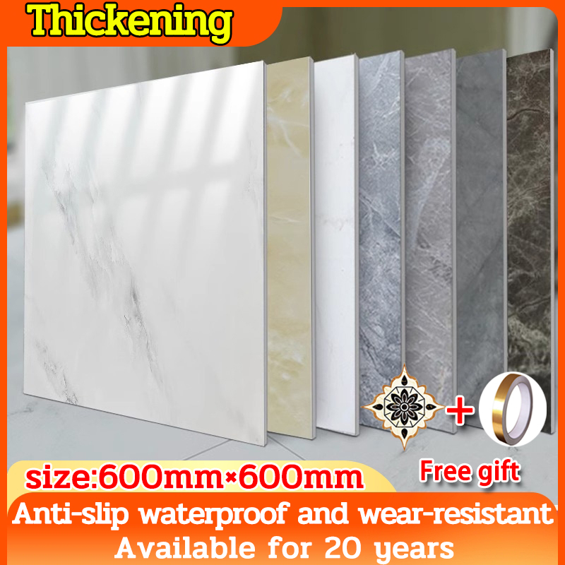 Waterproof Self-Adhesive Vinyl Floor Tiles for Home and Office