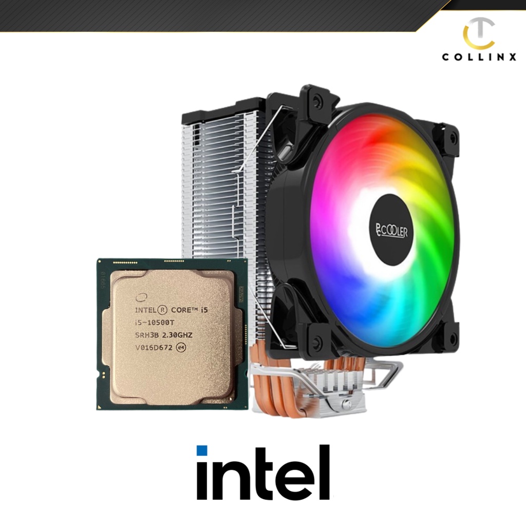 Hydraulic Cpu Cooler Heatpipe Fans Quiet Heatsink Radiator Replacement