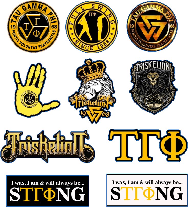 Shop Stiker Venil Tau Gamma with great discounts and prices online ...