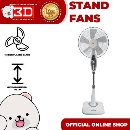 3D Polar Gray 16" Stand Fan SF40PG