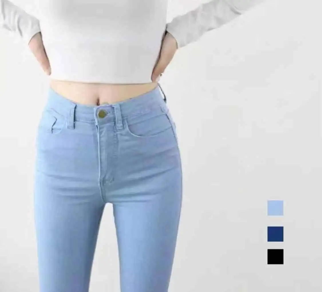 light blue ladies jeans