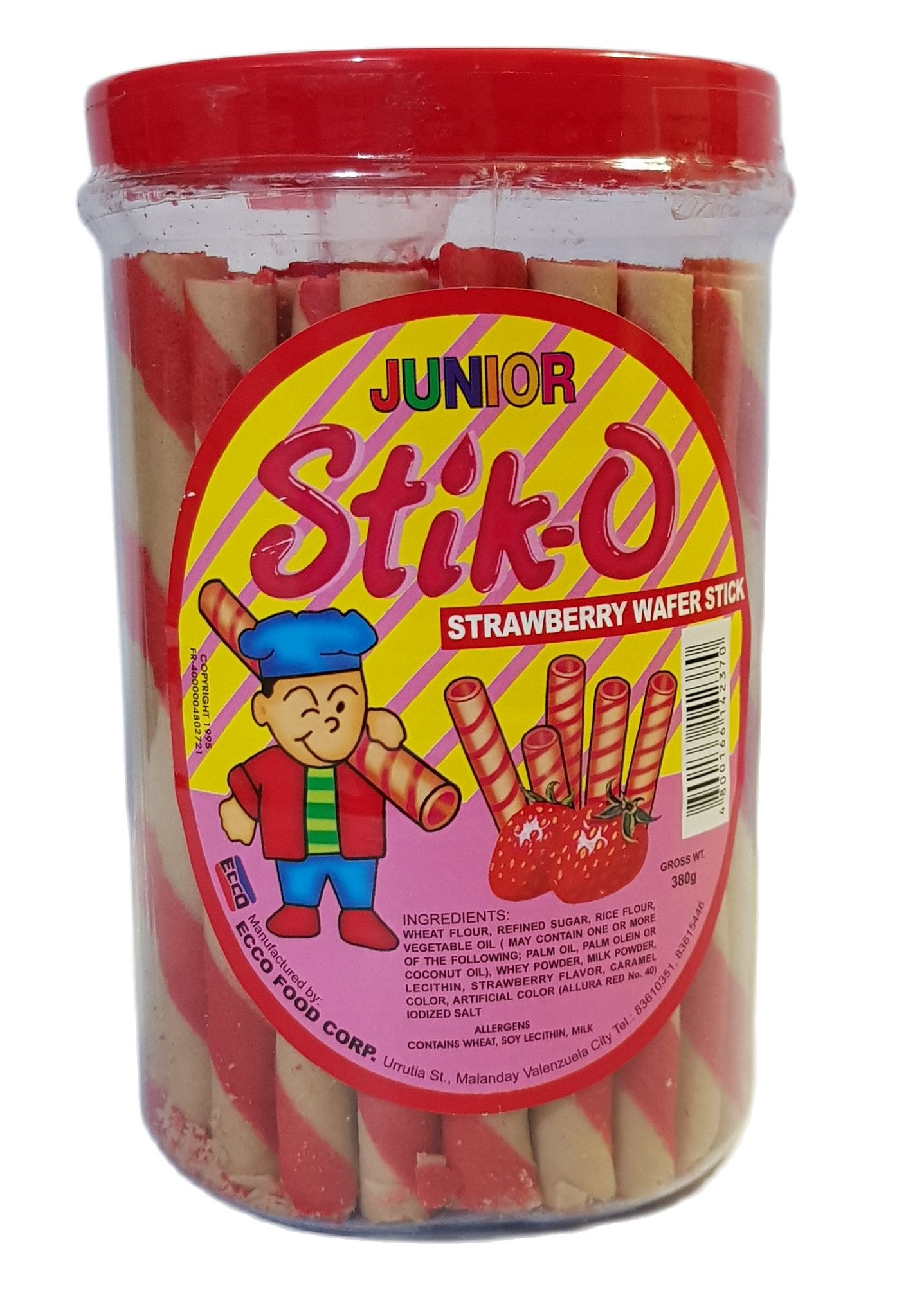SUPERSTIX - WAFER STICK UBE FLAVOR with SUPER DOTS (pack of