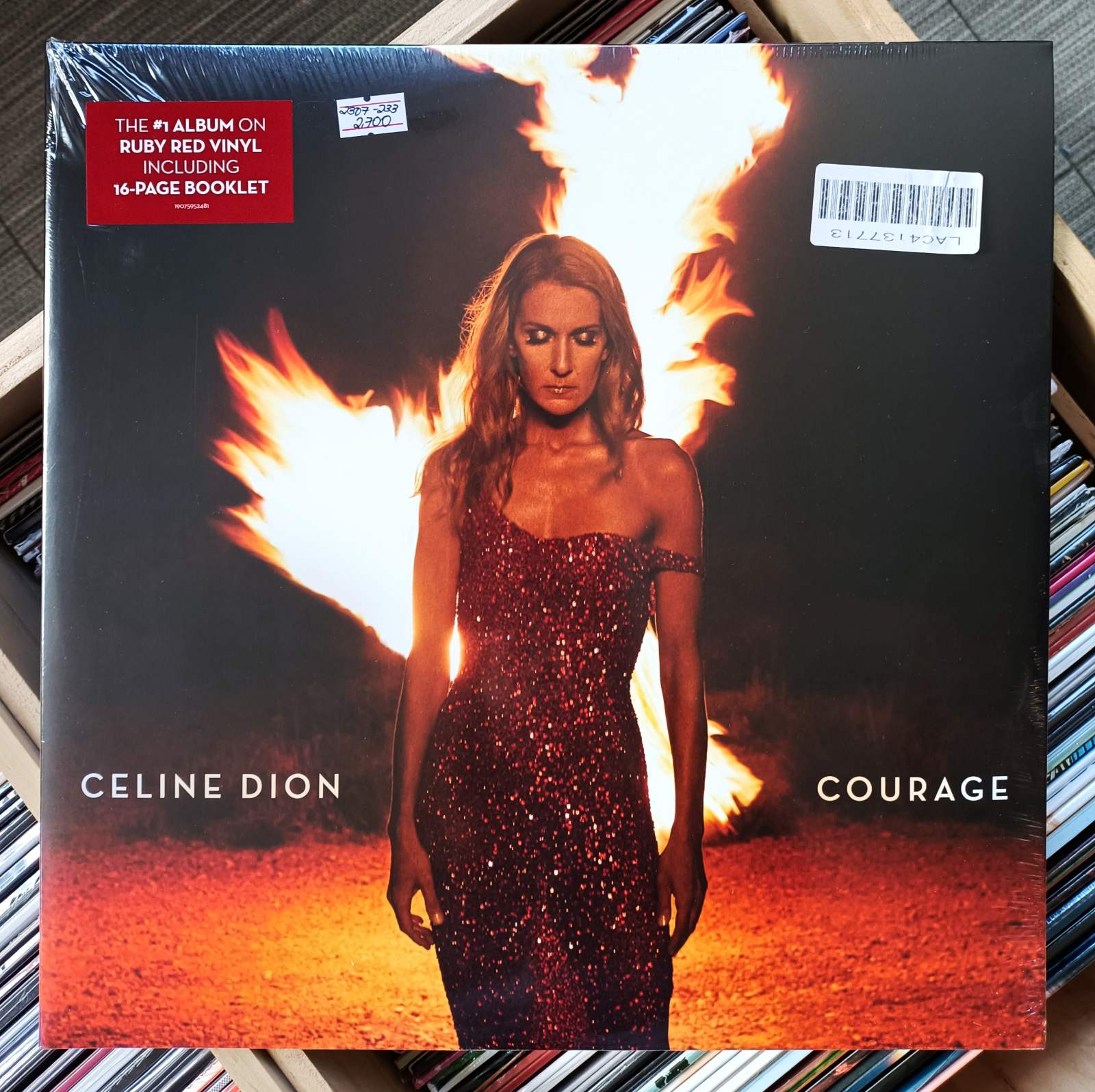 Celine dion discount courage vinyl