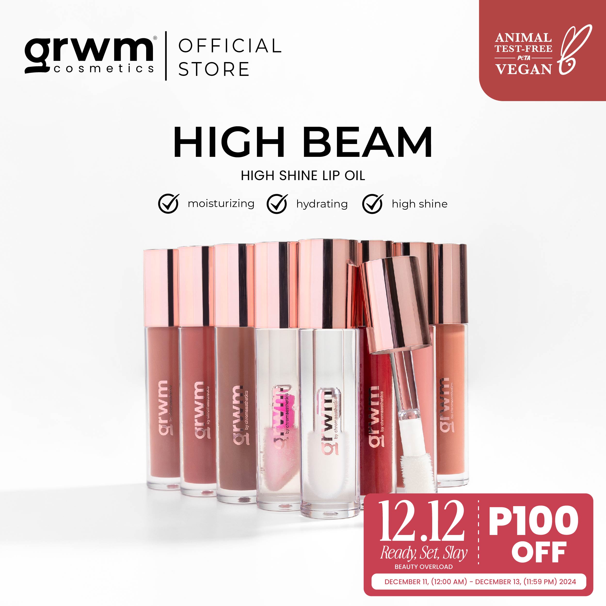 Discount on Grwm Cosmetics  shoes - SKU: High Beam High Shine Lip Oil