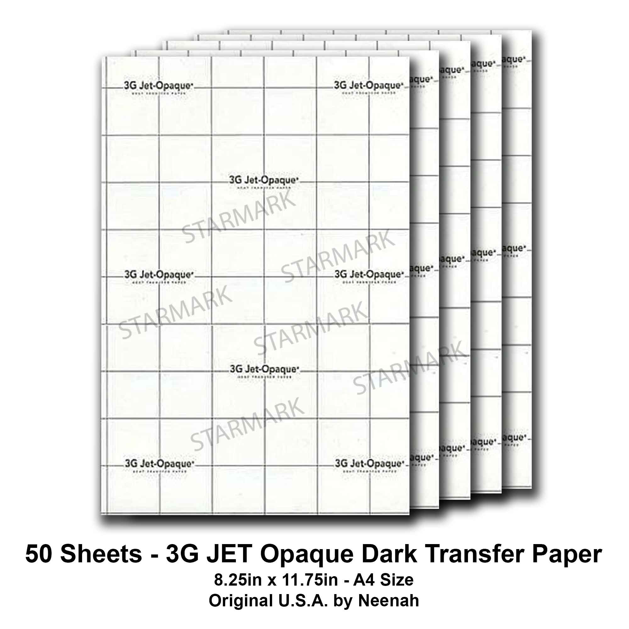 SuPrint.Ph - 3G DARK TRANSFER PAPER A4 📌 A4 Size 📌 3G Jet Opaque