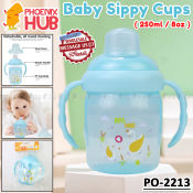 Phoenix Hub Baby Sippy Cup, BPA-Free, 200ml-270ml, Handle