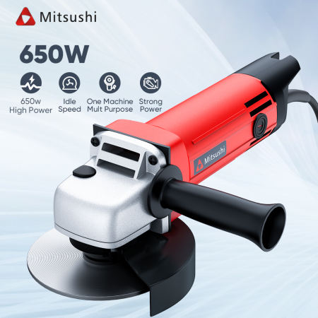 Mitsushi 650W Electric Angle Grinder