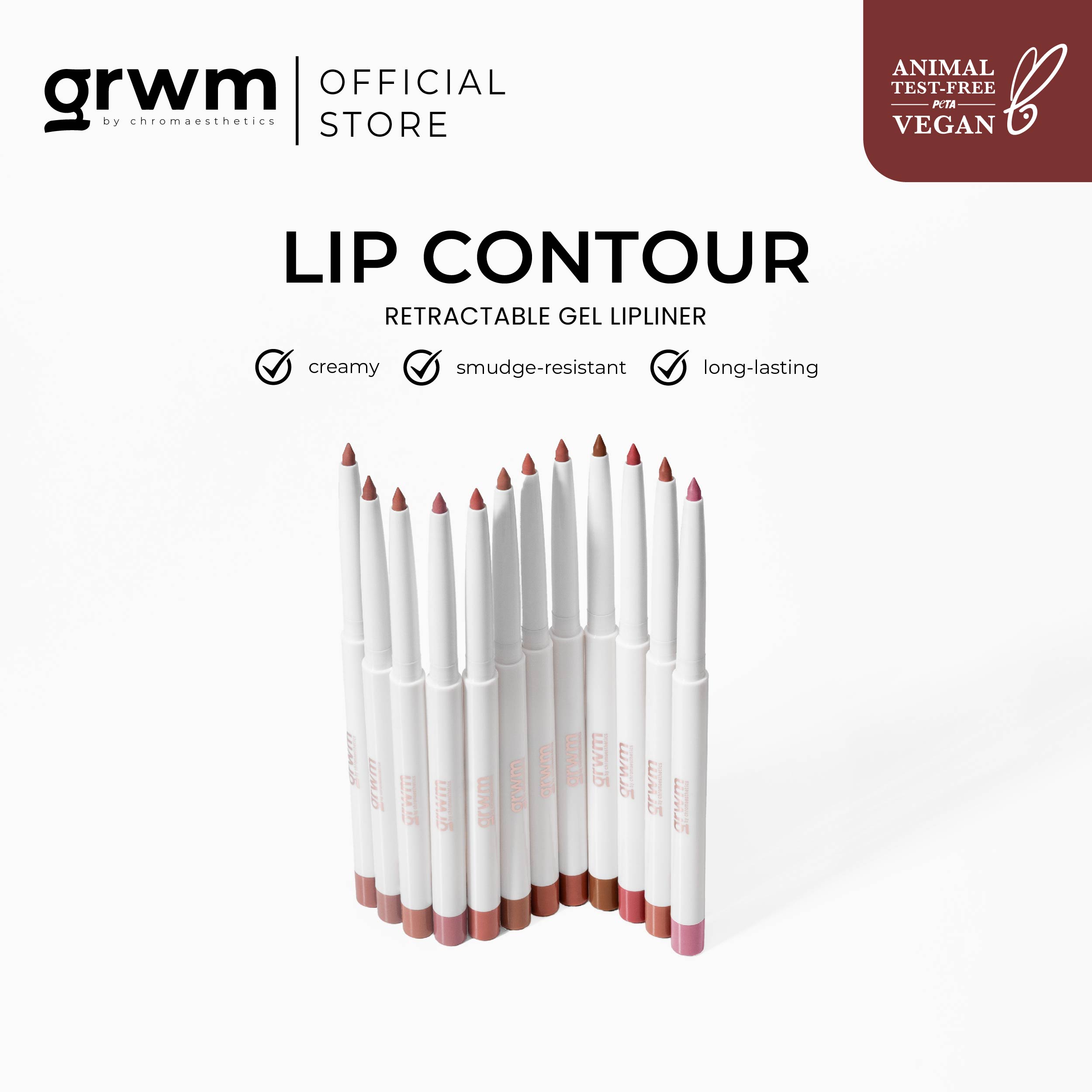 Discount on Grwm Cosmetics  shoes - SKU: Lip Contour Retractable Gel Lipliner