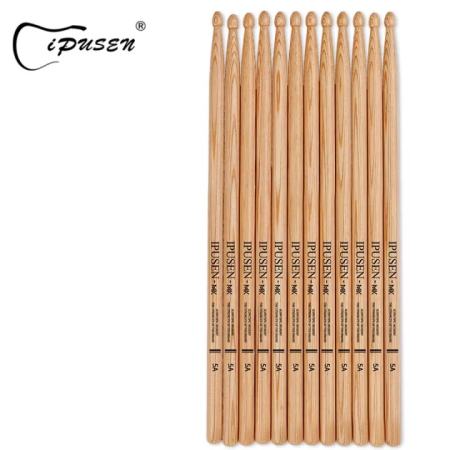 2pcs Professional Wooden Drum Sticks 5A 7A Yamaha Oak Wood Drumsticks Set Drum Sticks Maple Wood Tip Drumsticks