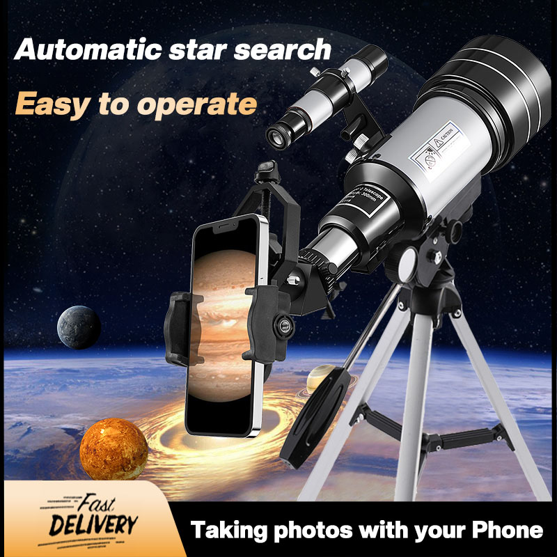F30070M Professional High-Power HD Stargazing Telescope by 