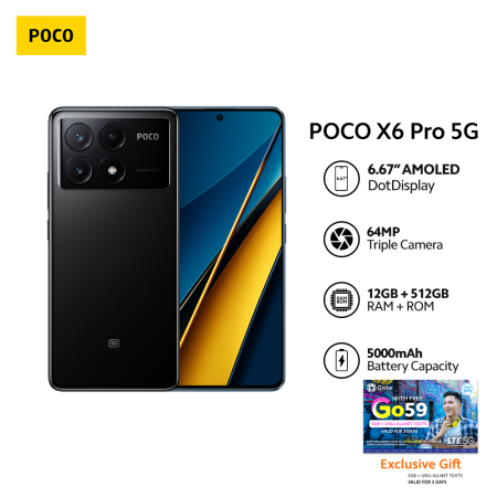 Poco X6 Pro 5G with Dimensity 8300-Ultra Processor: 8