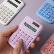 Camudy Mini Calculator - 8 Digits Display, Battery Operated