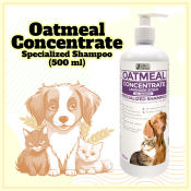 Specialized Dog Shampoo with Oatmeal, Aloe Vera, and Neem Extract