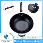 Enamel Healthy Wok Pan - Universal Stew Less Oil