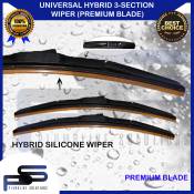 Universal Premium Hybrid Front Wiper Blade for Mazda Vehicles