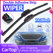 High-Quality Double-Layer Wiper Blades - Universal Fit