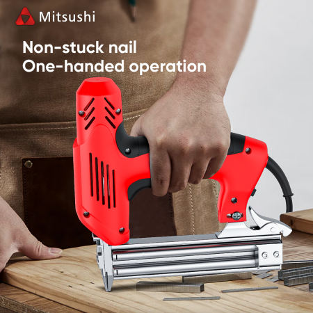 Mitsushi Electric Nail Gun - Heavy-Duty Air Nailer (30mm)