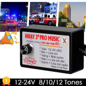 Nhay 3+ Pro Music Rapid Horn Relay for Vehicles