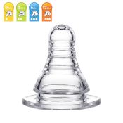 Slim Neck Baby Feeding Nipple - Food Grade Pacifier