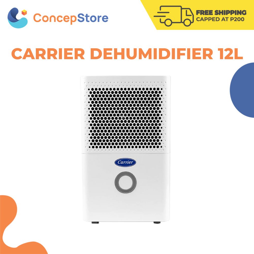 Carrier 12L White Dehumidifier