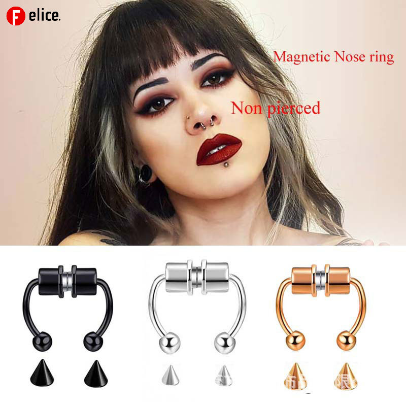 Nose Rings For Women Stainless Steel Nose Piercing Jewelry - Temu-pokeht.vn