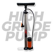 Aluminum Air Pump for Bicycles, Cars, and Motorcycles Kruzo