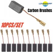 10pcs Carbon Brushes for Electric Motor Drill, 15x8x5mm