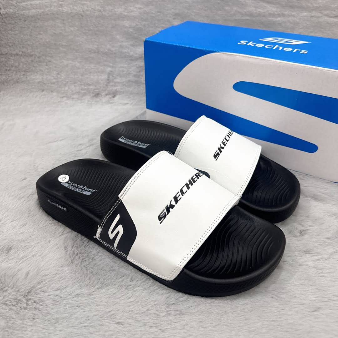 Skechers Slippers For Men Thick Rubber, Comfortable Unisex