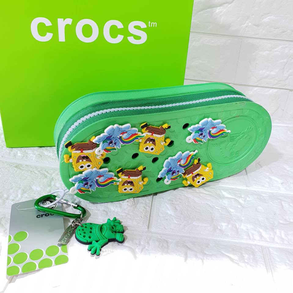 crocs pencil case