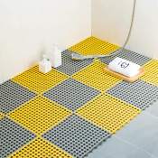 Non-Slip PVC Bathroom Floor Tiles - Brand Name Optional