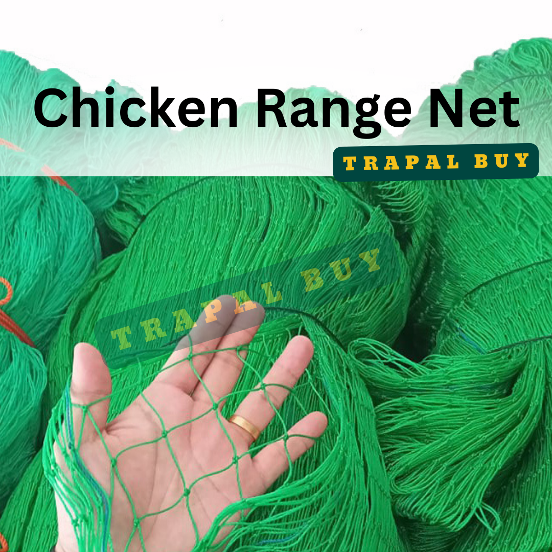 1 ROLL CHICKEN NET (100 METERS) NYLON MATERIAL Chicken Poultry Net