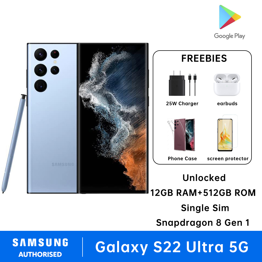 Samsung Galaxy S22 Ultra 5G Smartphone Single Sim 12GB RAM + 512GB ROM Factory Unlocked Snapdragon 8 Gen 1 Cellphone 5000 mAh - Image 4