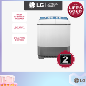 LG Premium Twin Tub Washing Machine - 10 kg Capacity