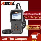 Ancel AD310 OBD2 Scanner - Universal Car Diagnostic Tool