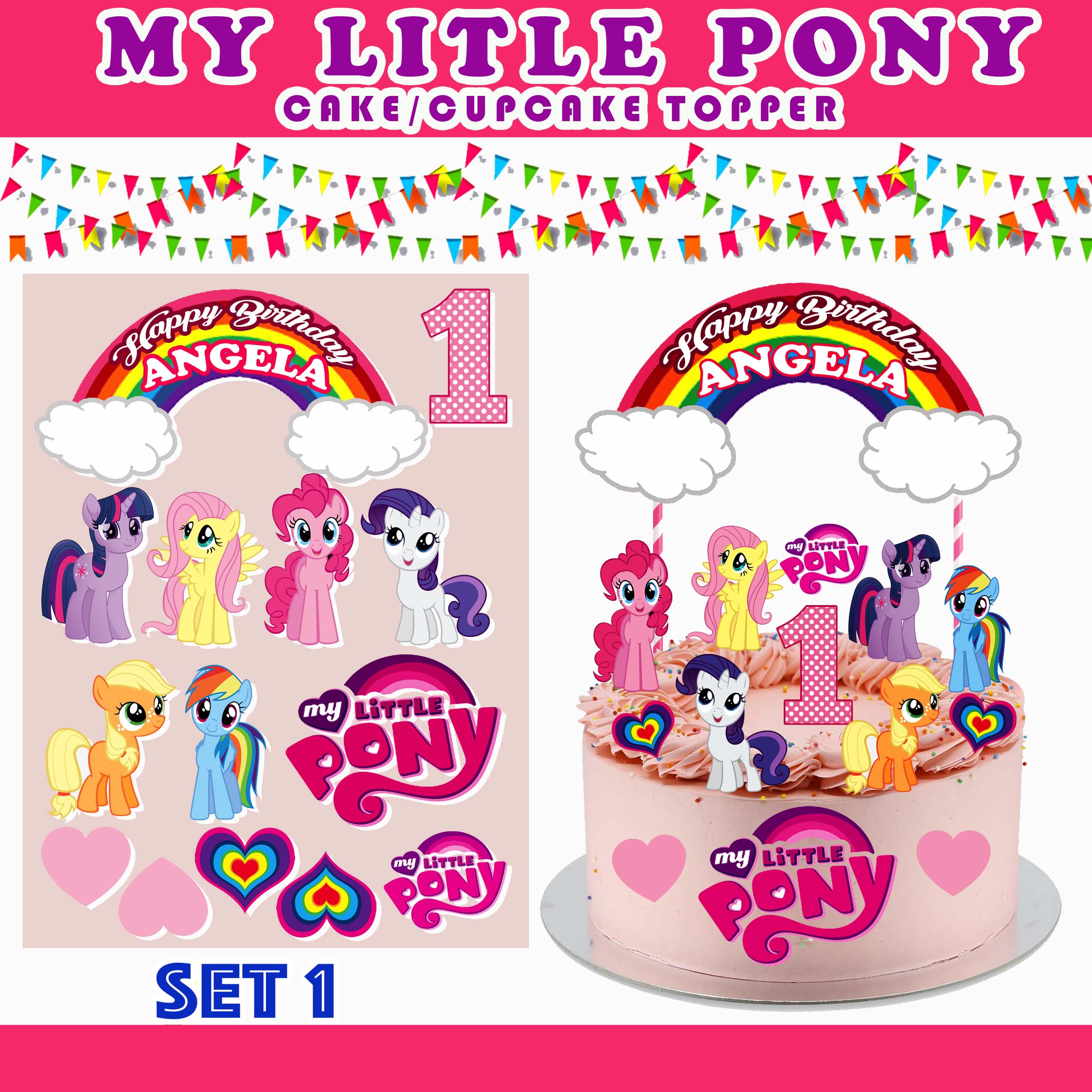my-little-pony-cake-birthday-party-fondant-rainbow-melbourne-yarraville |  Miss Noble Melbourne: Specialty Cakes & Desserts