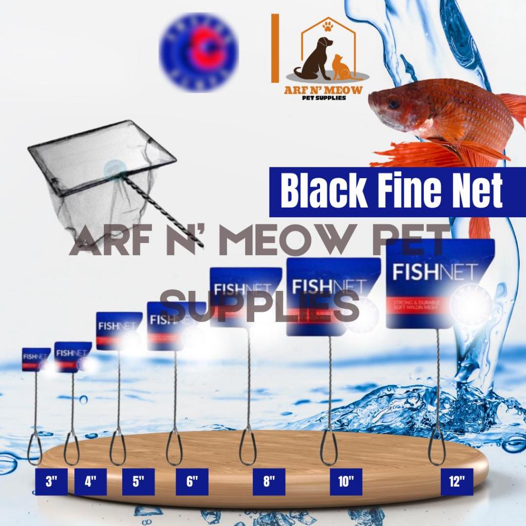 10inch Amazon Black Fine Fish Net Aquarium Accessories Needs Essentials Aquarium Cleaning Tools Essential Aquarium Supplies - Lazada