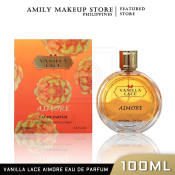 Amily #5738-3 Aimore Vanilla Lace Eau DE Parfum Vaporisatuer Natural Spray 80%VOL e 3.4 FL.OZ