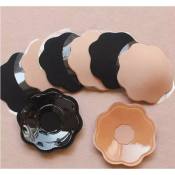 Yokufashion Reusable Silicone Nipple Covers - Invisible Adhesive Bra