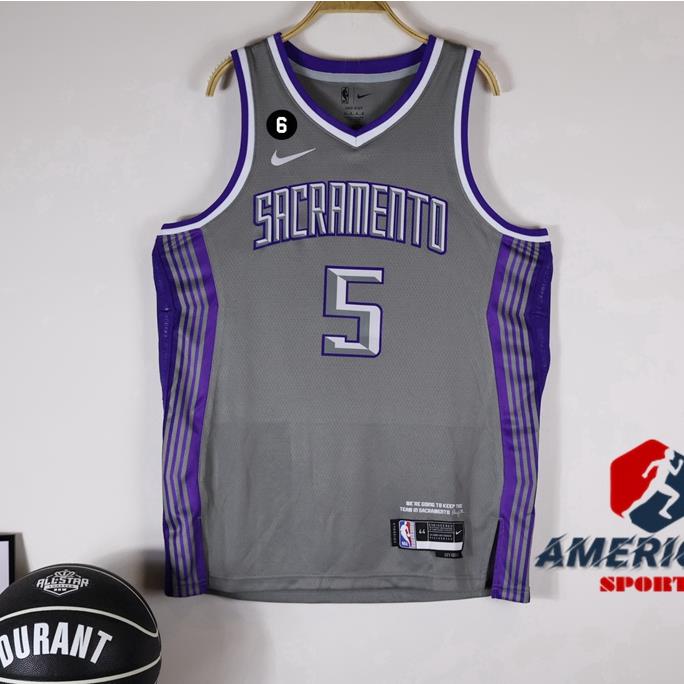 Sacramento Kings Domantas Sabonis Blue 2023 NBA All-Star Jersey – US Soccer  Hall