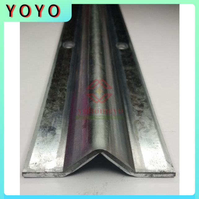 【COD】1pc Bolt Down Galvanized Ground Track, U or V Sliding Gate Bottom/Floor Guide Rail, 1m - Image 3