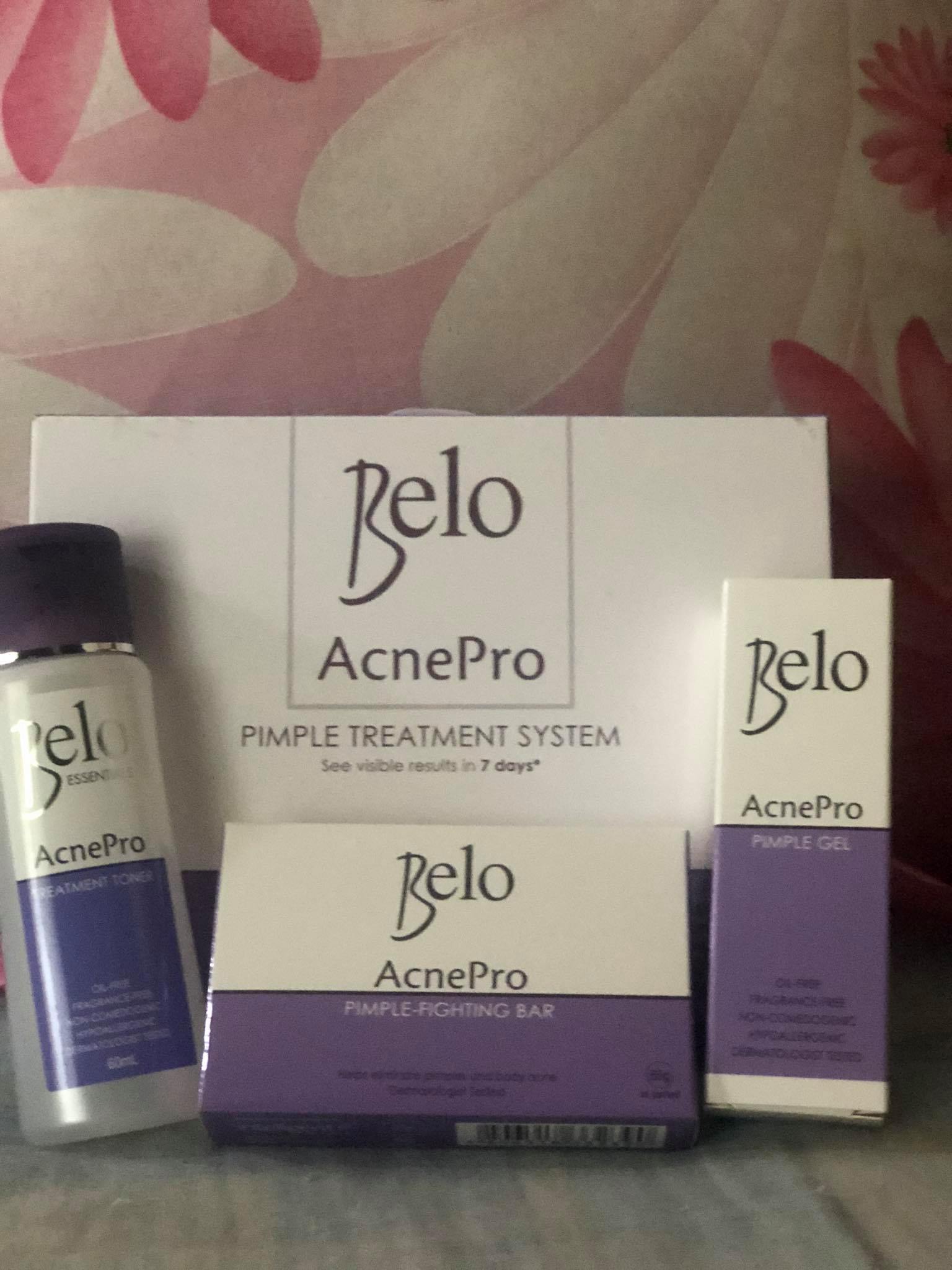 belo acne treatment set