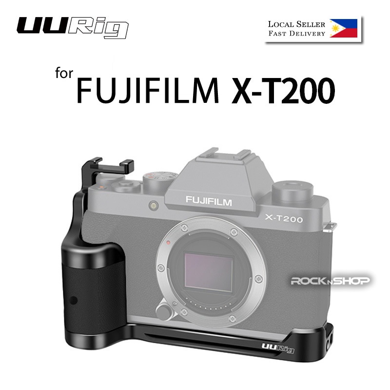 UURig L Bracket Quick Release L-Plate Hand Grip for FUJI X-T200
